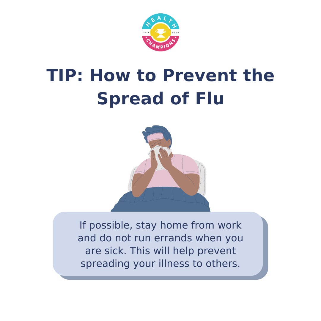 JoinHCs's tweet photo. One of the best ways to prevent the spread of flu in your community is by staying at home when you are sick!
And if you haven't already got your annual flu shot, it's not too late. ππΎ
#StopTheFlu #DontWaitVaccinate https://t.co/YcGqKsuQxB