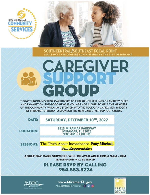 OurMiramar on Twitter "The Caregiver Support Group's purpose is to