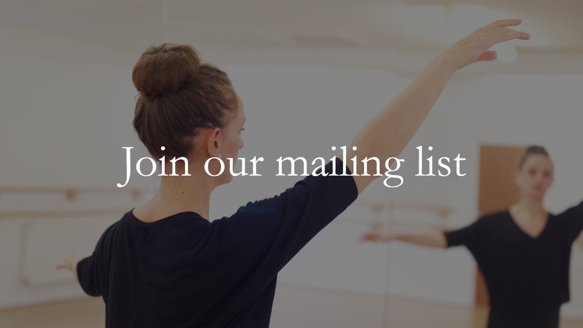 Have you joined our mailing list?

Sign up for quarterly updates about our fund and support that's available for dance professionals: eepurl.com/drNnoz
#DanceFund