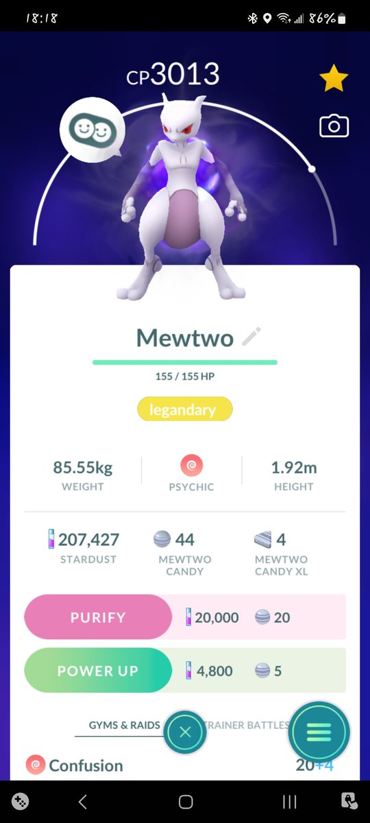 kyled653's tweet photo. @PokemonGoApp Purify? Or no? https://t.co/PgtHibMa7T