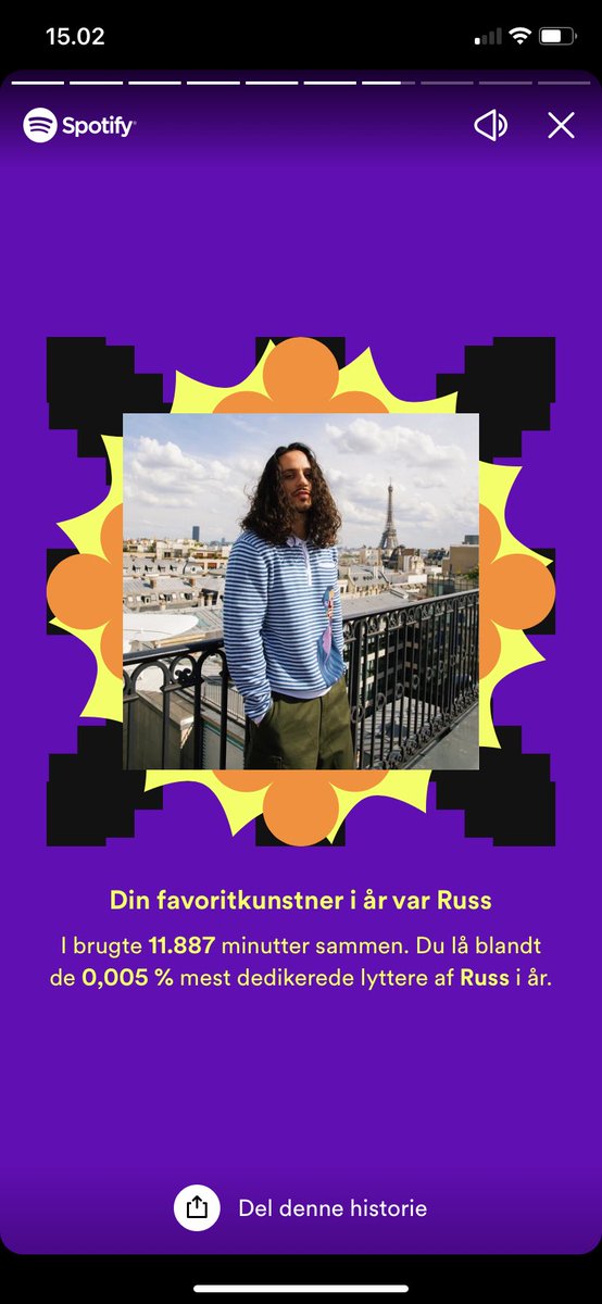 actuallyJayeL's tweet photo. 0.005% last year, and once again we made it 🔥🤷🏼‍♂️  @russdiemon #SpotifyWrapped #russ https://t.co/2VhmfOaQEg