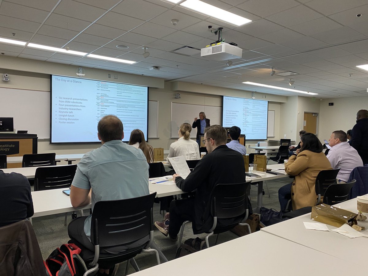 gvmcmurray's tweet photo. The IRIM Robotics Days for Industry event is about to start! #IRIM https://t.co/rDZr3VMDpi