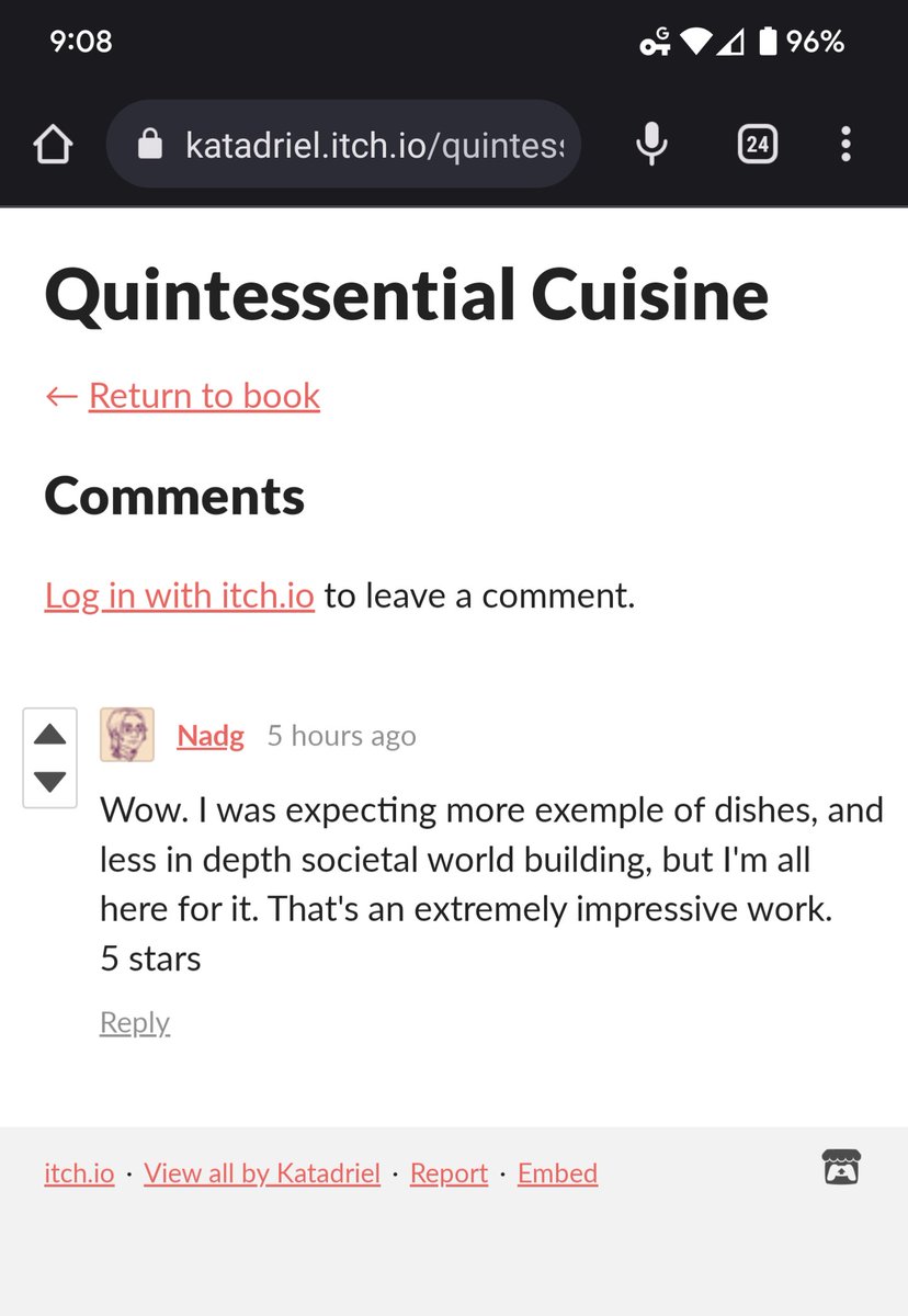 We'll, this just made my day. 😊😊😊

#ttrpg #worldbuilding #fantasycuisine