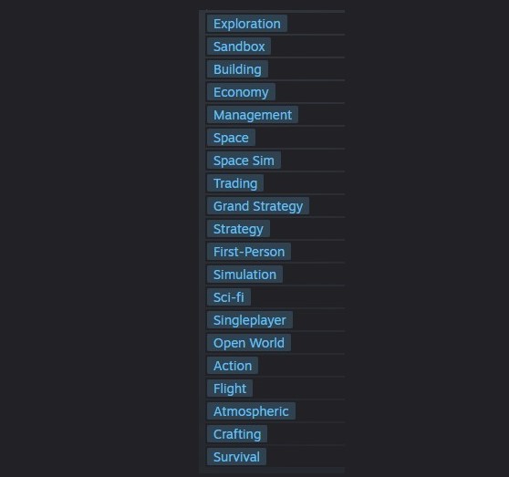 TNether3's tweet photo. @Steam If you filter #SteamDeals with these Tags you'll probably end up with one title which has been in the works for 25 years. I have 800+hrs on this one alone. #X4Foundations come highly recommended. https://t.co/SL3CG8IVjm