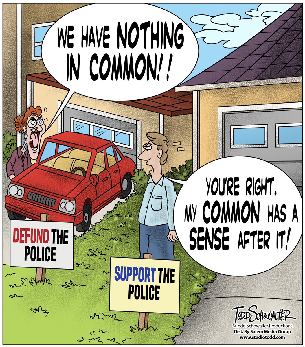 GetTodd's tweet photo. They breed too!
Join my Cartoon Patriot Posse. https://t.co/2Jav0dy0F7 #supportpolice #BackTheBlue #Conservatives #CommonSense #BlueLivesMatter #DefundThePolice #cops #supportourcops #wokeinsanity #salemmediagrp https://t.co/GySW1omfAm