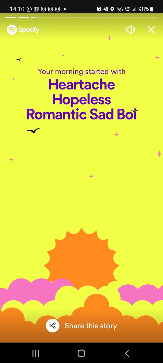 AbiCallear's tweet photo. Lol. Why is my Spotty Wrapped always so embarrassing 😂 #SpotifyWrapped https://t.co/z2cOqq4OQY
