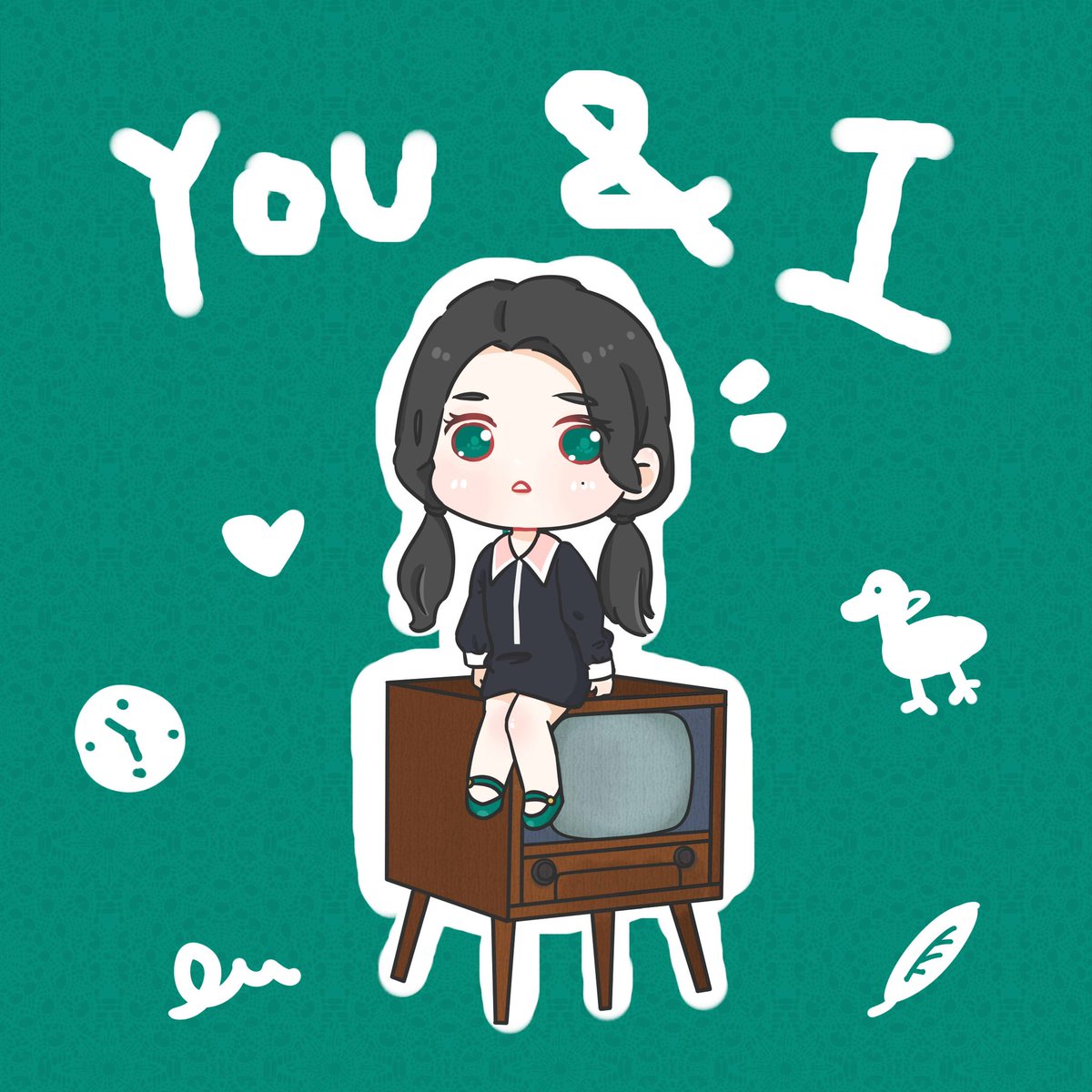 MEOWZSS's tweet photo. ⓎⓄⓊ &amp; Ⓘ
🕦🦆🪶💚

#IU #아이유 https://t.co/m2d5zedrXx