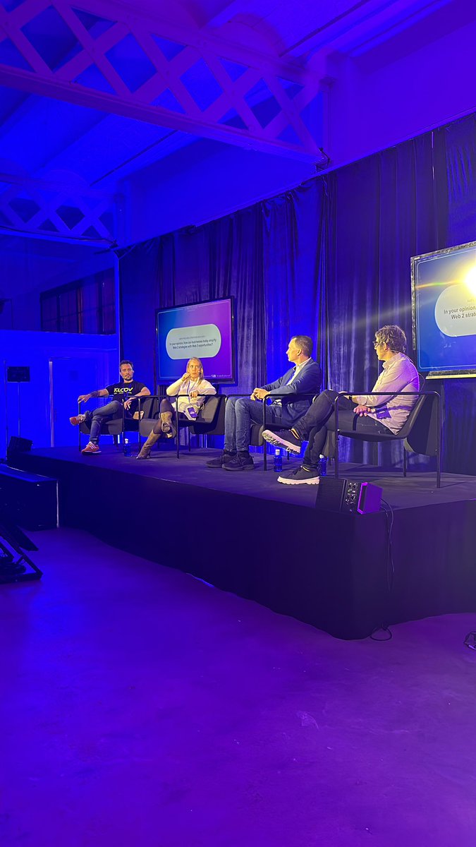 “In #web3, we are getting back to the original vision of the internet: power in the hands of the original contributor and creator.” <a href="/Claudia_GMan/">Claudia Giraldo</a>