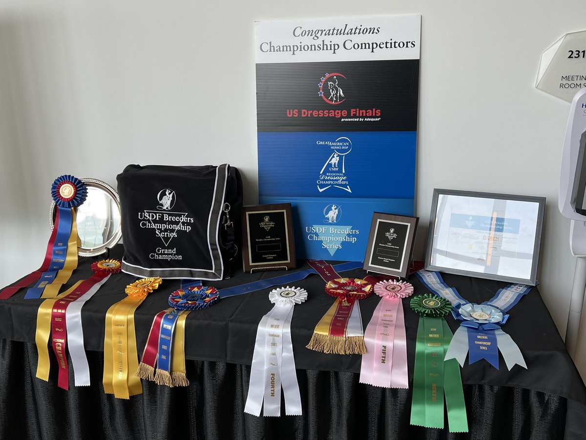 USDF's tweet photo. Welcome to the 2022 Adequan®/USDF Annual Convention! We are thrilled to welcome members from all over the US to Lexington, KY for the week! This year, our theme is “Take the Reins” as we encourage our members to let their voices be heard as we plan for the future.
#USDFConv https://t.co/OJl9RBrhy6