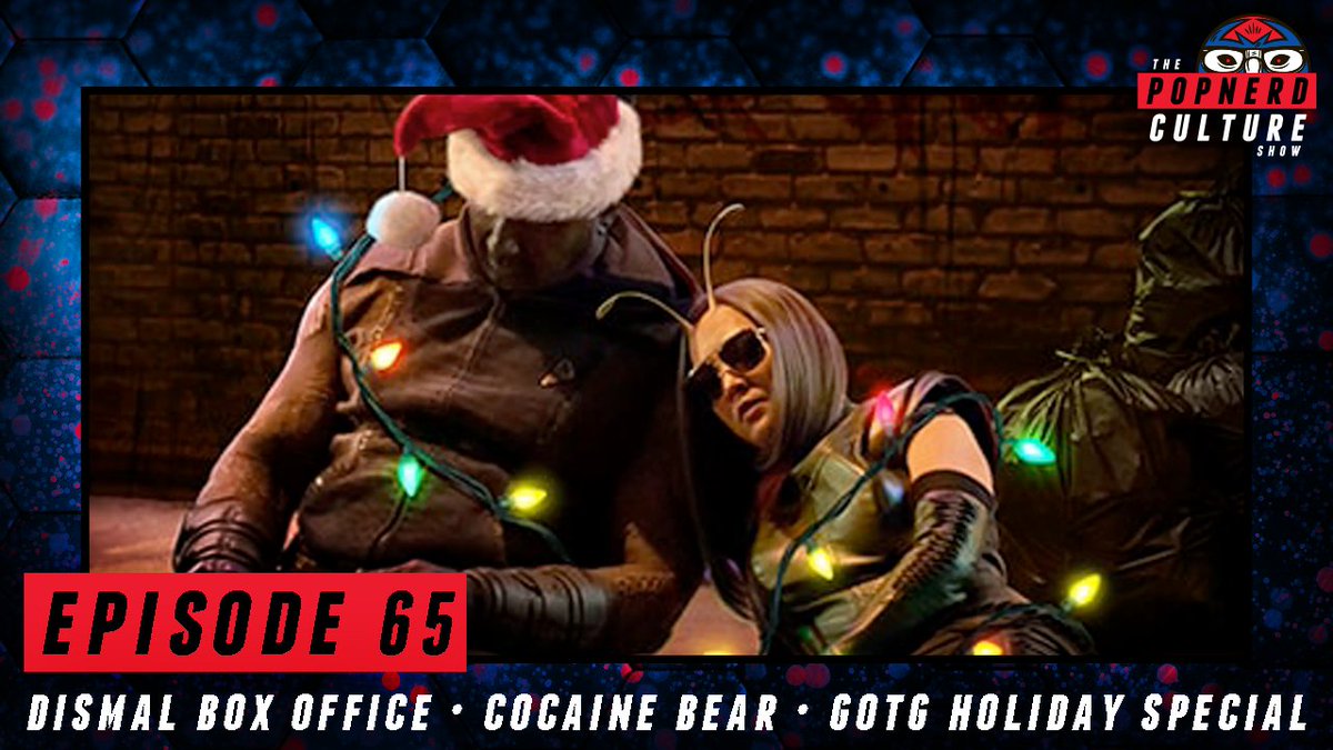 PopnerdCulture's tweet photo. https://t.co/POBDXqujKp
Lowest Thanksgiving Weekend Box Office (0:08) Cocaine Bear (18:58) Guardians of the Galaxy Holiday Special (26:33)
#LowestThanksgivingWeekendBoxOffice #CocaineBear #RayLiotta #GuardiansHolidaySpecial #ThickGroot #Mantis #Drax #kevinbacon https://t.co/PASBQIb0xx