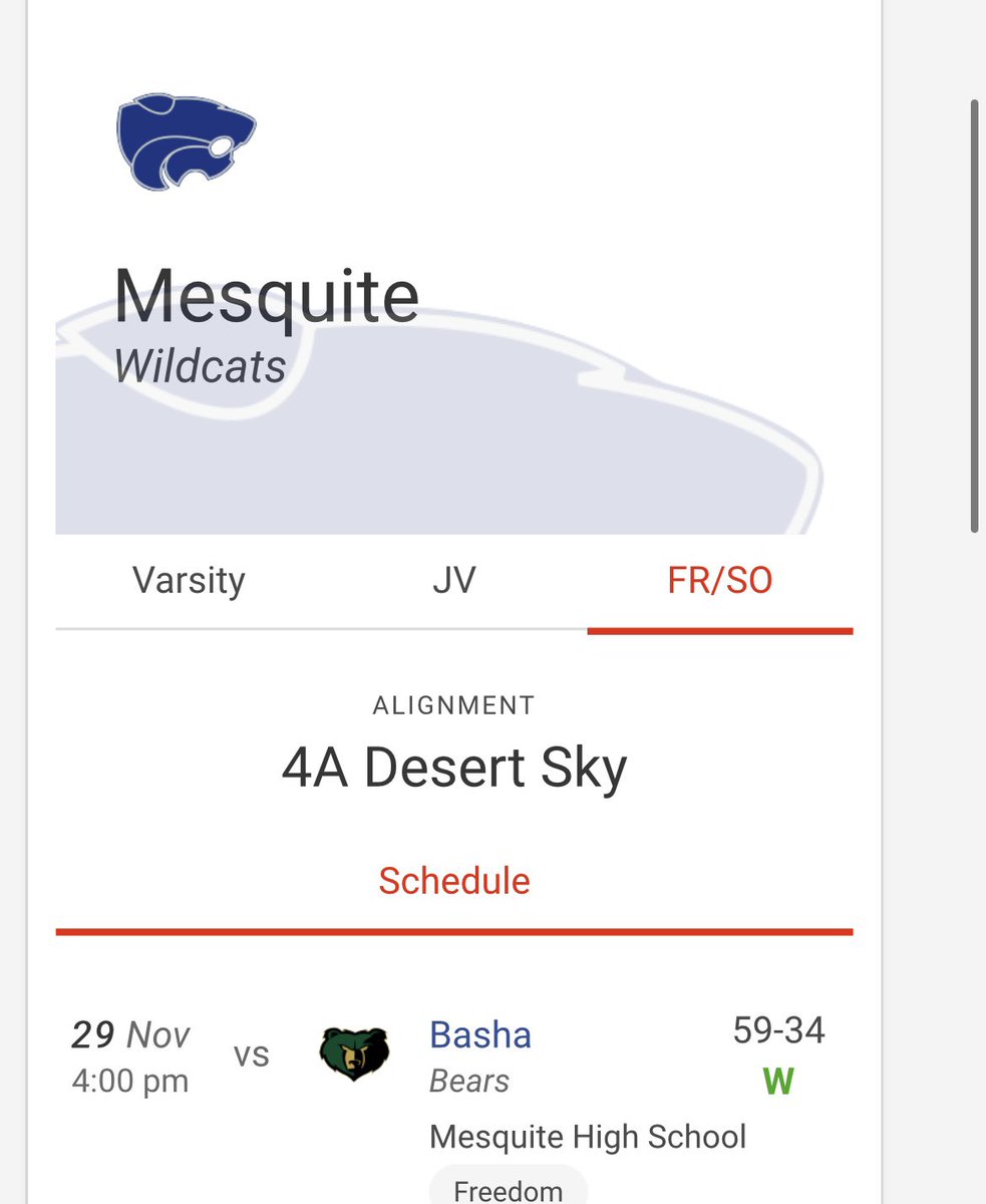 Debut as freshman and Jv head coach. Got first wins off the year last night against a well coached basha bear team. With great size and length. Back in action tonight on the road at ALA-QC