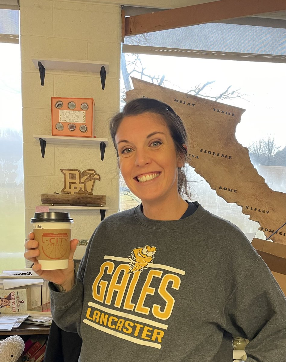I bought <a href="/holla_LHSLatin/">Magistra Durdel</a> a latte today for my random act of kindness ! 

I challenge <a href="/Harper_A30/">Harper Allen</a> to do something kind today. 

#LHSLeadership #GalesUnited 
<a href="/LHSCoachConn/">Corey Conn</a>