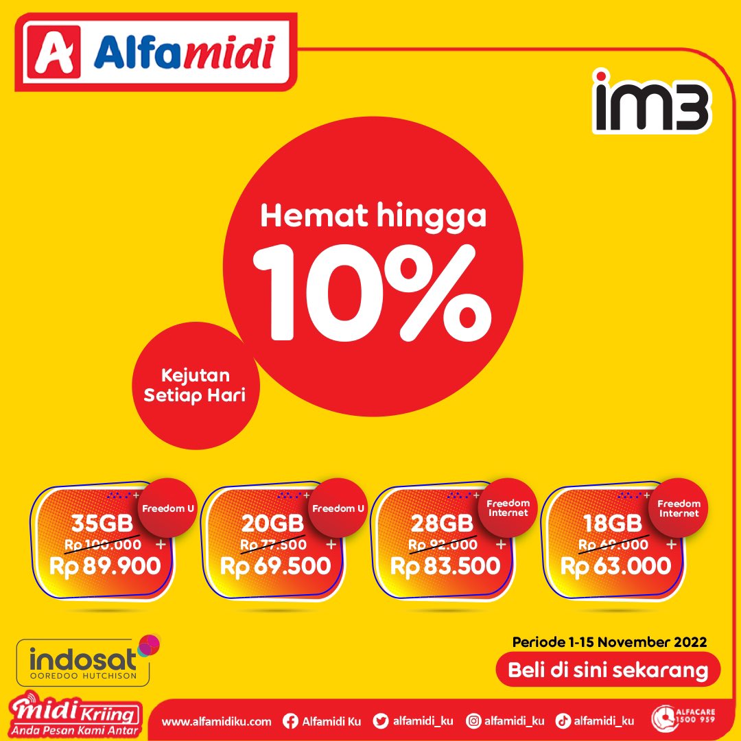 Sobat IM3 Batam (@sobatim3batam) on Twitter photo 