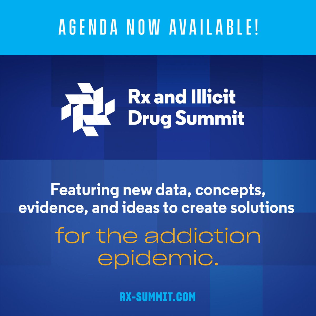 Have you seen this year's agenda? Explore 95+ sessions focused on practical strategies and solutions for prevention, treatment, and recovery. okt.to/0HEdrp

#RxSummit2023