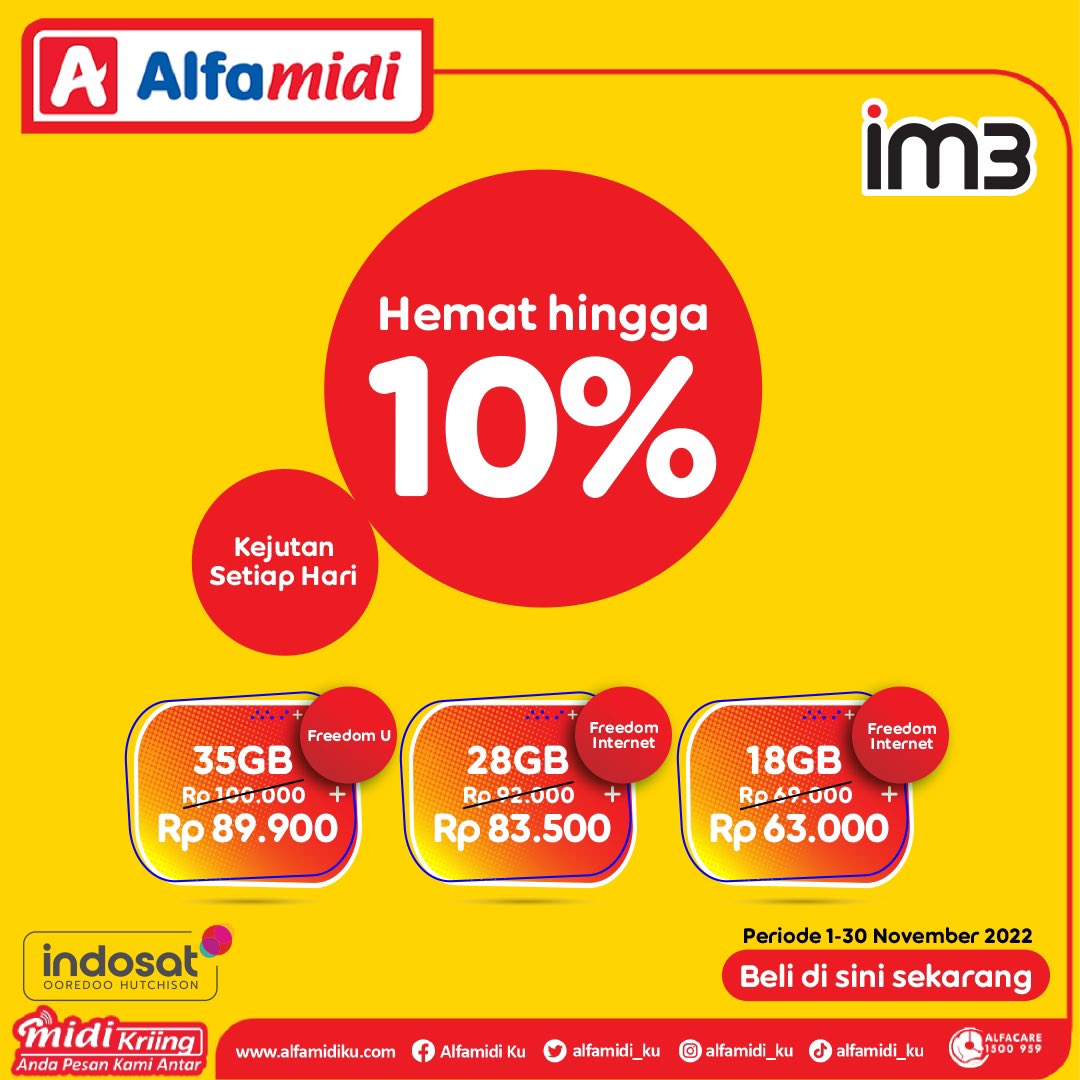 Sobat IM3 Batam (@sobatim3batam) on Twitter photo 