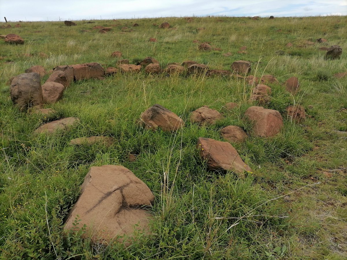 Tw33m's tweet photo. Dihoja ruins, Heilbron, Free State. https://t.co/9UXvWyQlHi