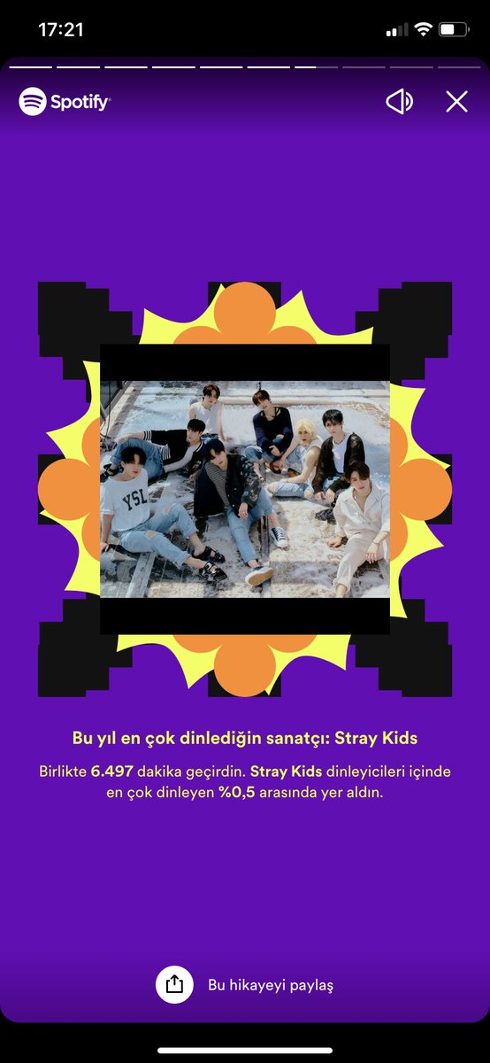 meystaa_'s tweet photo. Şaşırdık mı tabiki hayır #SpotifyWrapped https://t.co/Cso1K4HZwC
