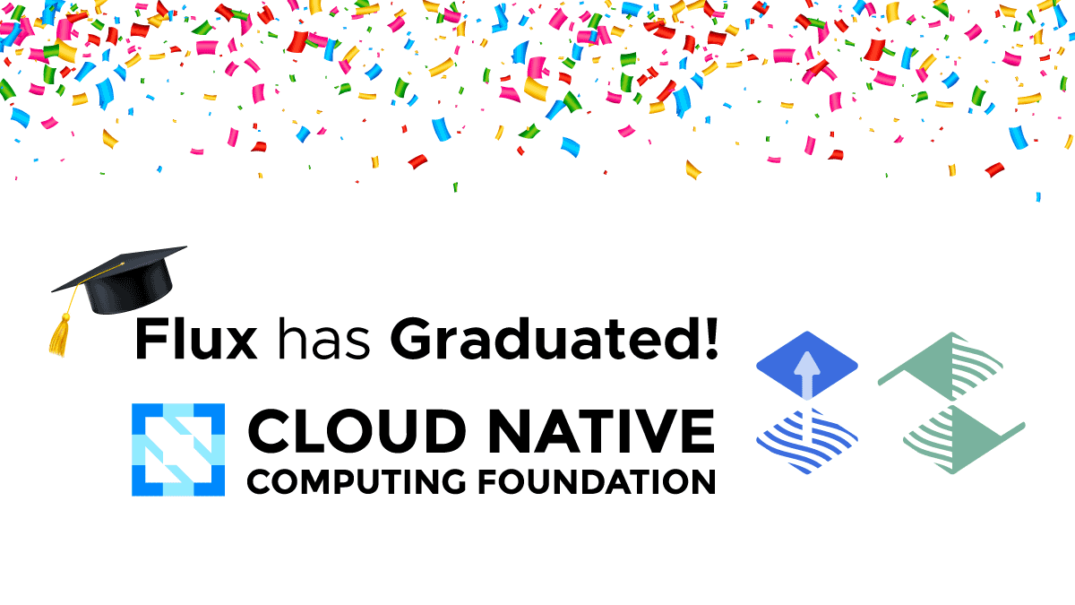 We're beyond thrilled to announced that Flux is now a <a href="/CloudNativeFdn/">CNCF</a> Graduated Project! 🎓

Huge thanks to all our maintainers, contributors, community members, supporters, &amp; ecosystem integrators! 

cncf.io/announcements/…