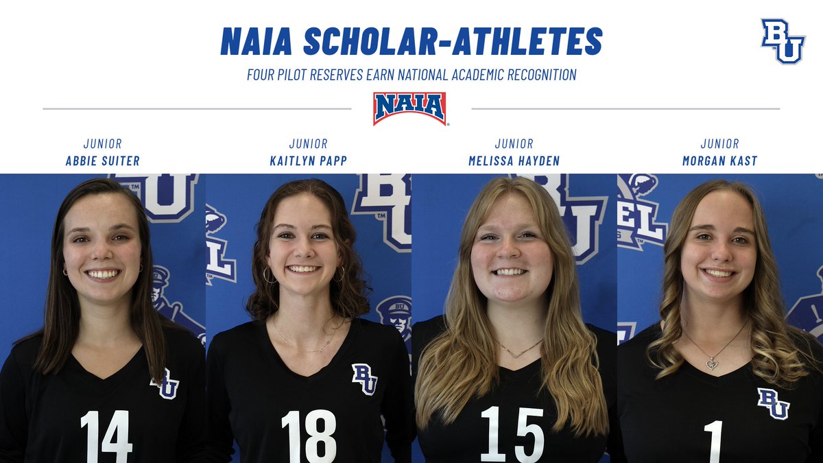 Four Pilot Reserves earn NAIA National Academic recognition.