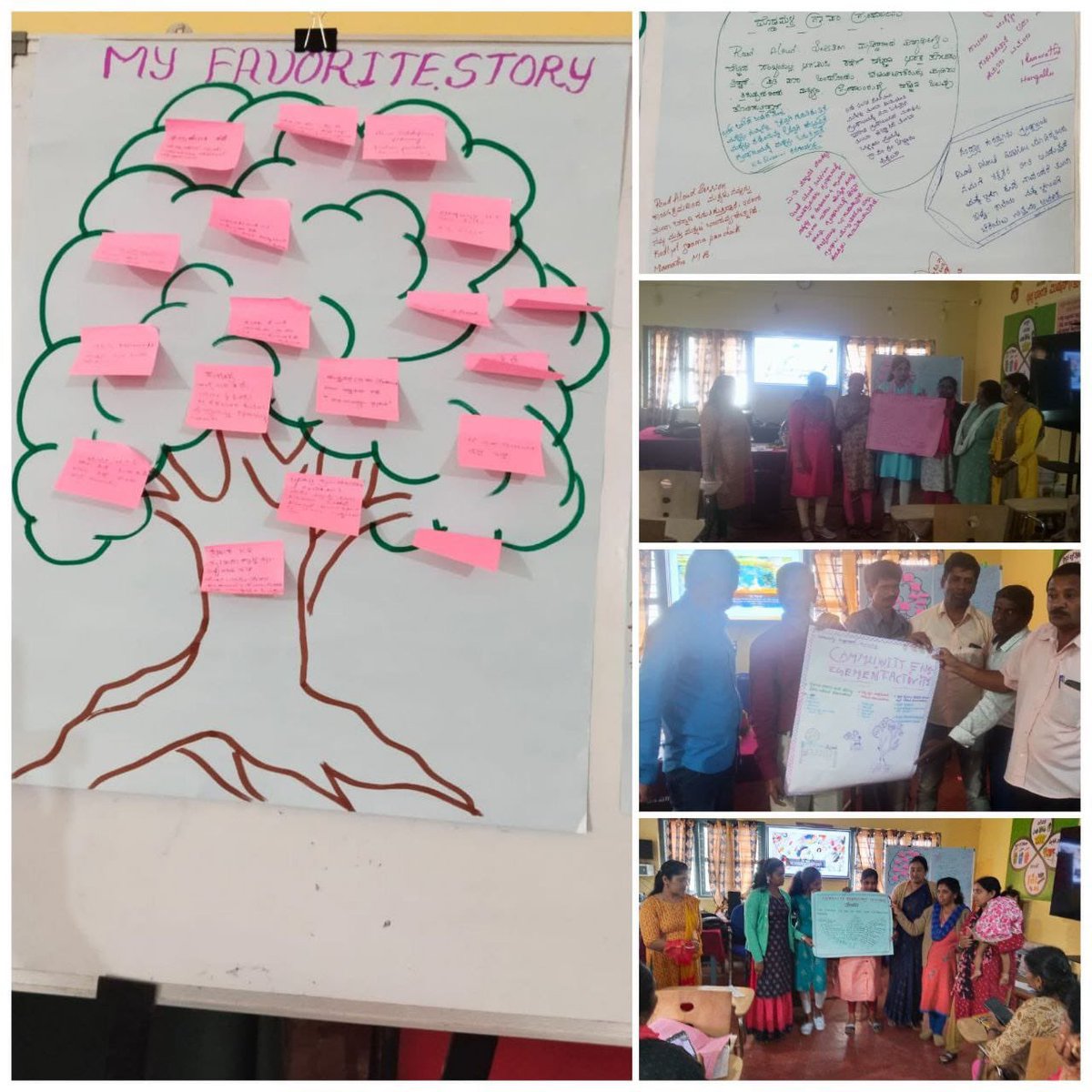 readingkafka's tweet photo. Readaloud training for librarians in Kodagu #childfriendlylibraries #kidsinlibraries https://t.co/yDV8fhjYwl