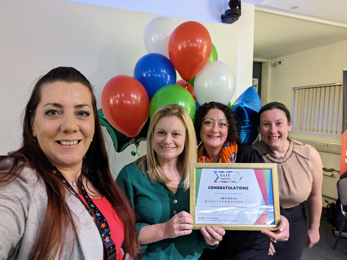 HelzGregory's tweet photo. Really proud that our opioid workstream has been shortlisted for #CLICAwards 🤩 it's spanned a long time, a lot of people and a LOT of work to support our patients! Huge thanks to everyone who's been a part of it since 2018 😊 https://t.co/HhtY9km5hb