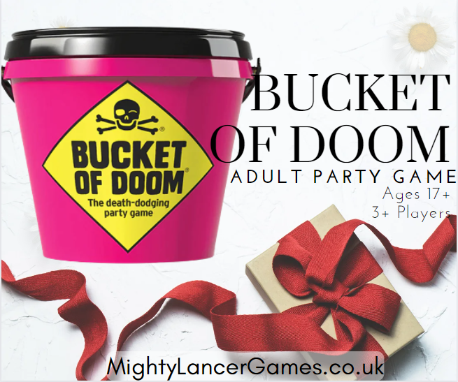 MightyLGames's tweet photo. Bucket of Doom has a focus on storytelling, interactions & reactions as you are thrown into a bad situation with only a bunch of ridiculous objects to hatch your escape plan. Get yours today https://t.co/gwATh61tAE
#BucketofDoom #PartyGame #StockingFiller #AdultGame #Game #FLGS https://t.co/LETfBDMfzd