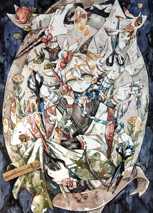 #自作品のお気に入り四天王の画像を貼る_見た人もやる3年前くらいの置いていきますね 
