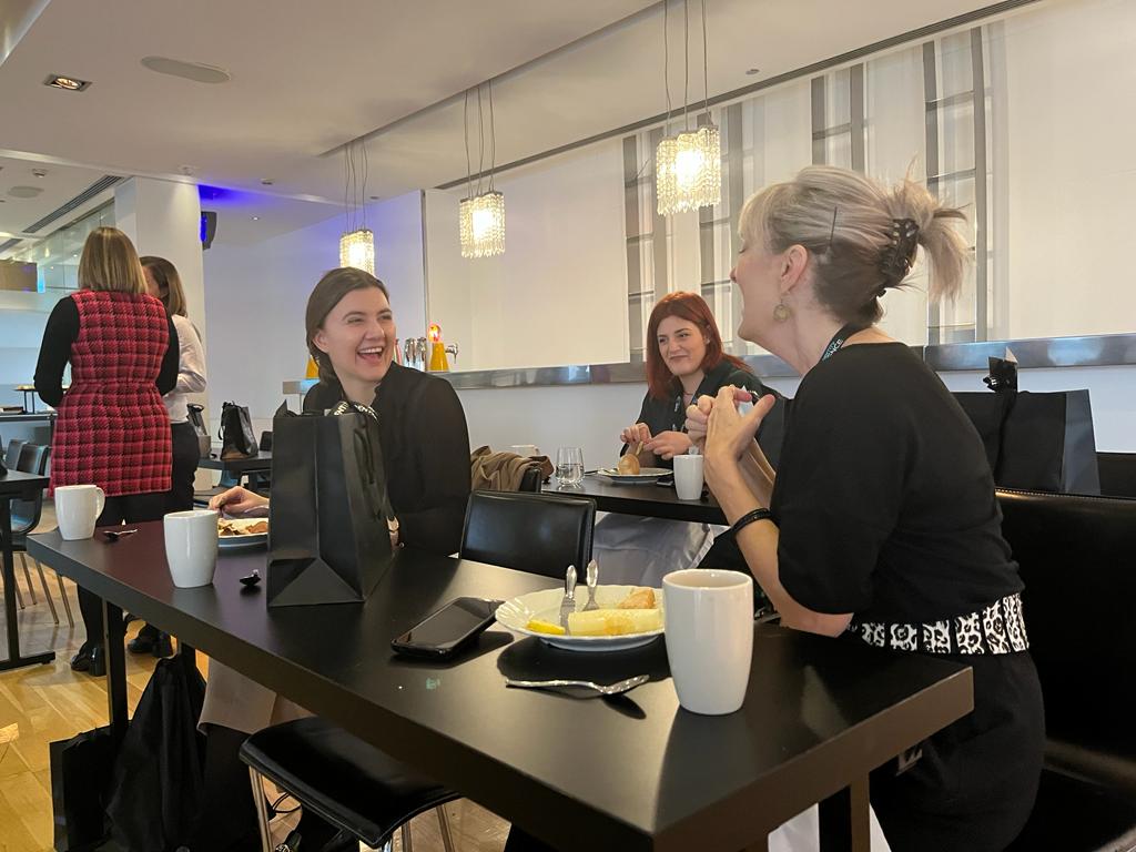 This morning our own <a href="/SblanchWit/">Stacey Blanchard</a>, Sr. Director of Presales, <a href="/amain/">Allison Main</a>, Sr. Product Marketing Manager, and Rima Pawar, VP of Product Management hosted our inaugural Women in #Cybersecurity breakfast and discussed real ideas for closing the gender gap at #OneIdentityResilience.