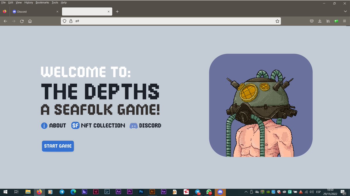 theseafolk's tweet image. We are working on improve our art day by day but we are also working on deliver more for all of you fam, currently in development, must be ready when v2 arrives, more details when  the work is more advanced #algorand #algonft #algofam