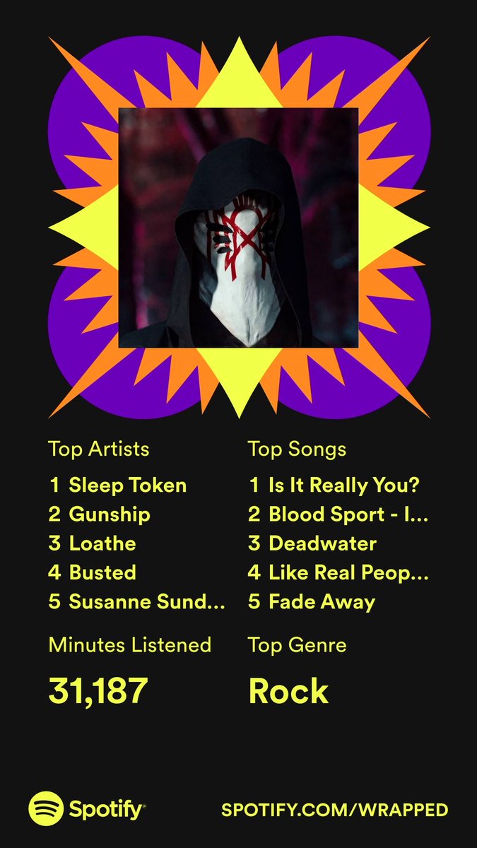 I've spent most of the year making fun of my husband for listening to Sleep Token. This humble pie is bitter AF.