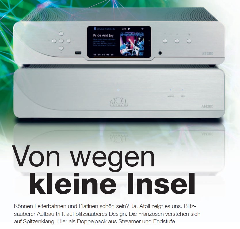 audium_vertrieb's tweet photo. Atoll ST300 &amp; AM300 "Die Franzosen verstehen sich auf Spitzenklang. Hier als Doppelpack aus Streamer und Endstufe." Nachzulesen in der STEREOPLAY Heft 2/22. #atollelectronique #atoll #roon #tidal #qobuz #spotify #deezer #stereoplay #streamer #streaming #roon #airable #endstufe https://t.co/sLcWYLZEFt