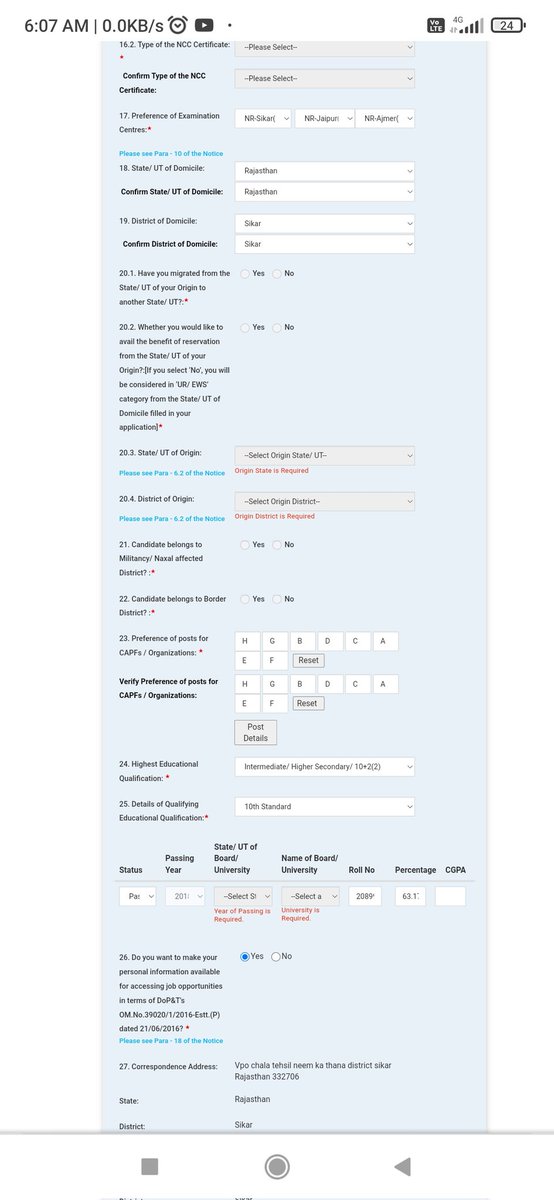 MukeshR65791989's tweet photo. Sir many of the student are applying for SSC GD but it's been 5days they are unable to do so beacause of some technical issue,so kindly extend the last date of filling application.🙏🙏😔😔
@EduMinOfIndia @dpradhanbjp @SSCorg_in #SSCGD2022 #SSCGD 
@PMOIndia https://t.co/WbHqCnr2r8
