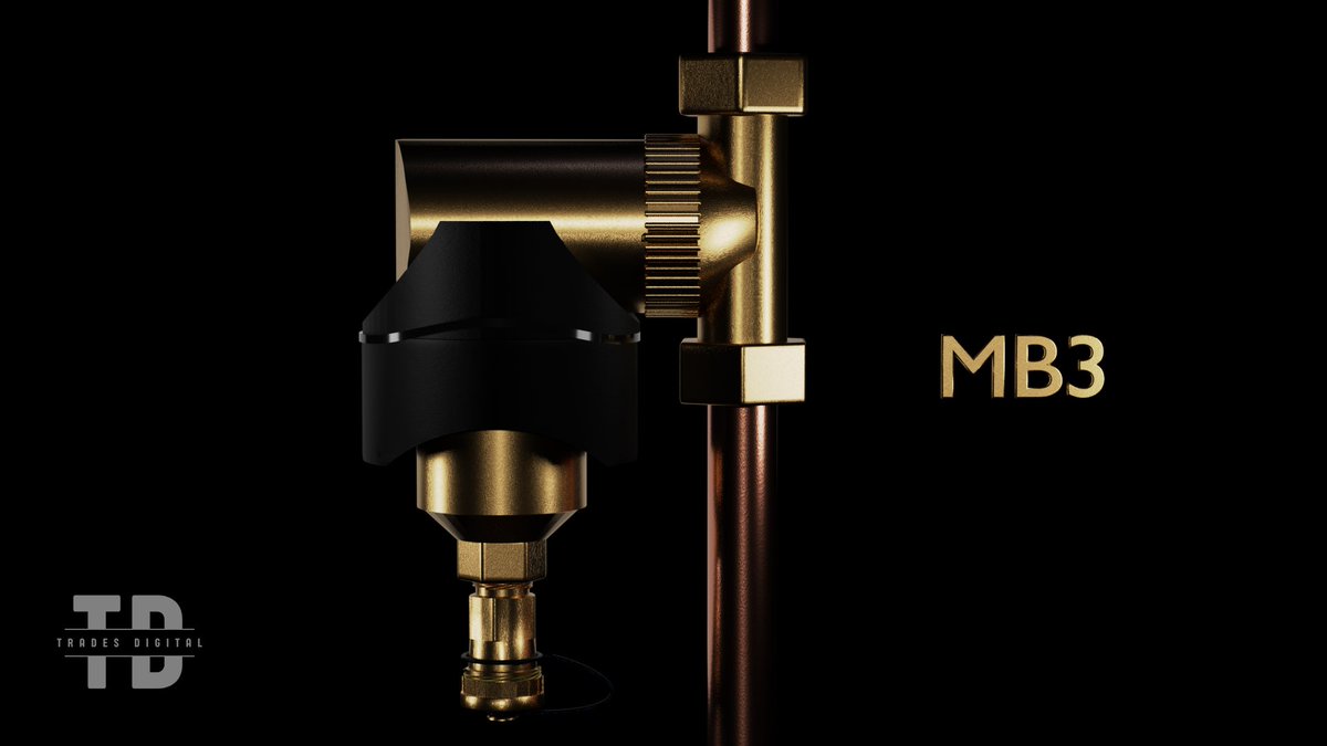 TradesDigital's tweet image. The #Spirotech #MB3 dirt separator system filter - created in #Blender #B3d #3dartwork