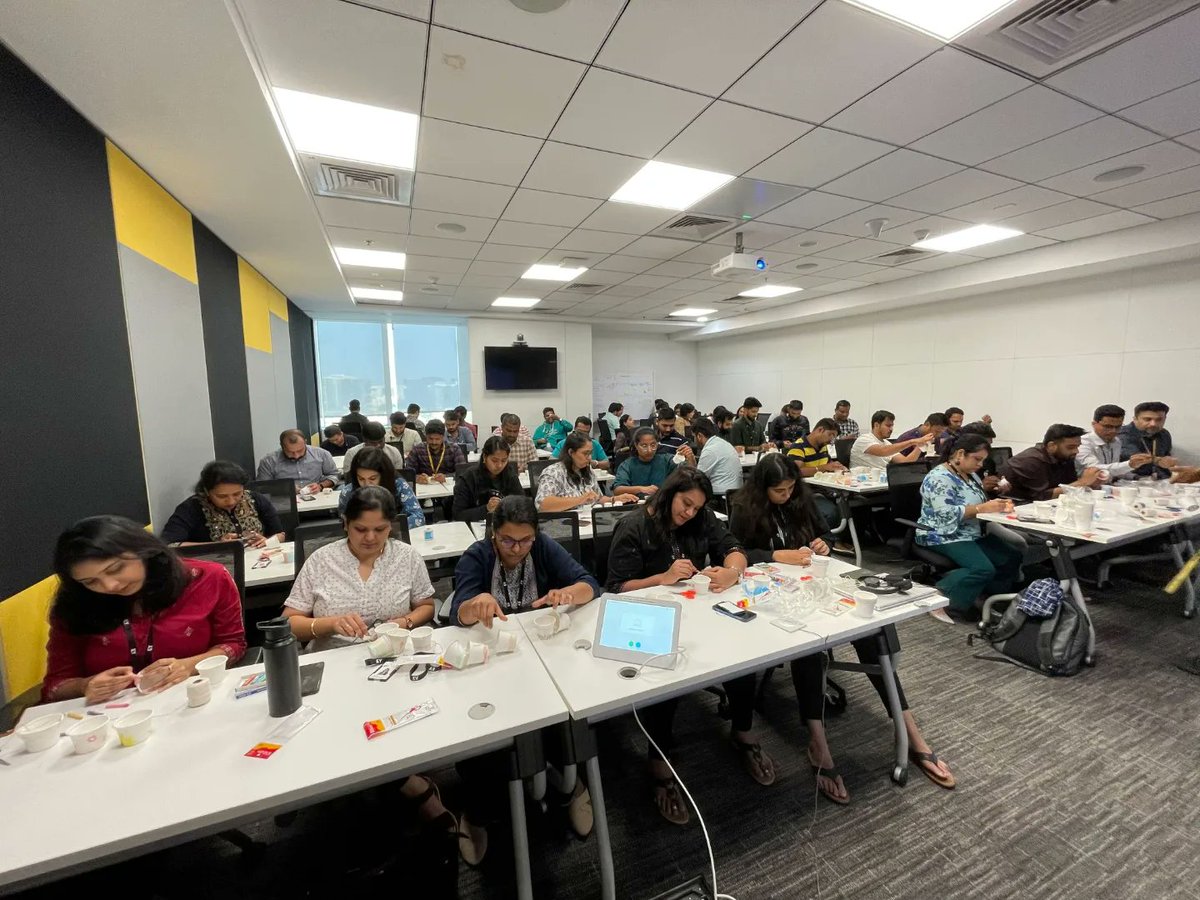 Thuvakkam's tweet photo. It is always a delight to join hands with Goodera in creating impact amongst our volunteers.
The 'Catch the rain' session was conducted for EY volunteers at Bangalore.
50+ volunteers joined and enthusiastically participated.
#Thuvakkam #EY #Volunteer #Goodera #Bangalore https://t.co/8HzlNEtwj8