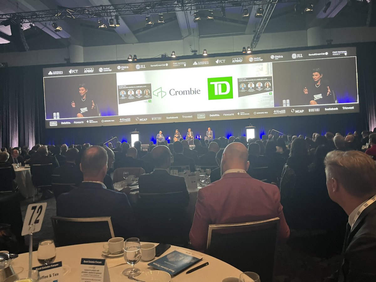 ToddBechard's tweet photo. After 3 years its great to be back at the Toronto Real Estate Forum. Busy next few days!! #TREF22 https://t.co/kVqczwEpdq