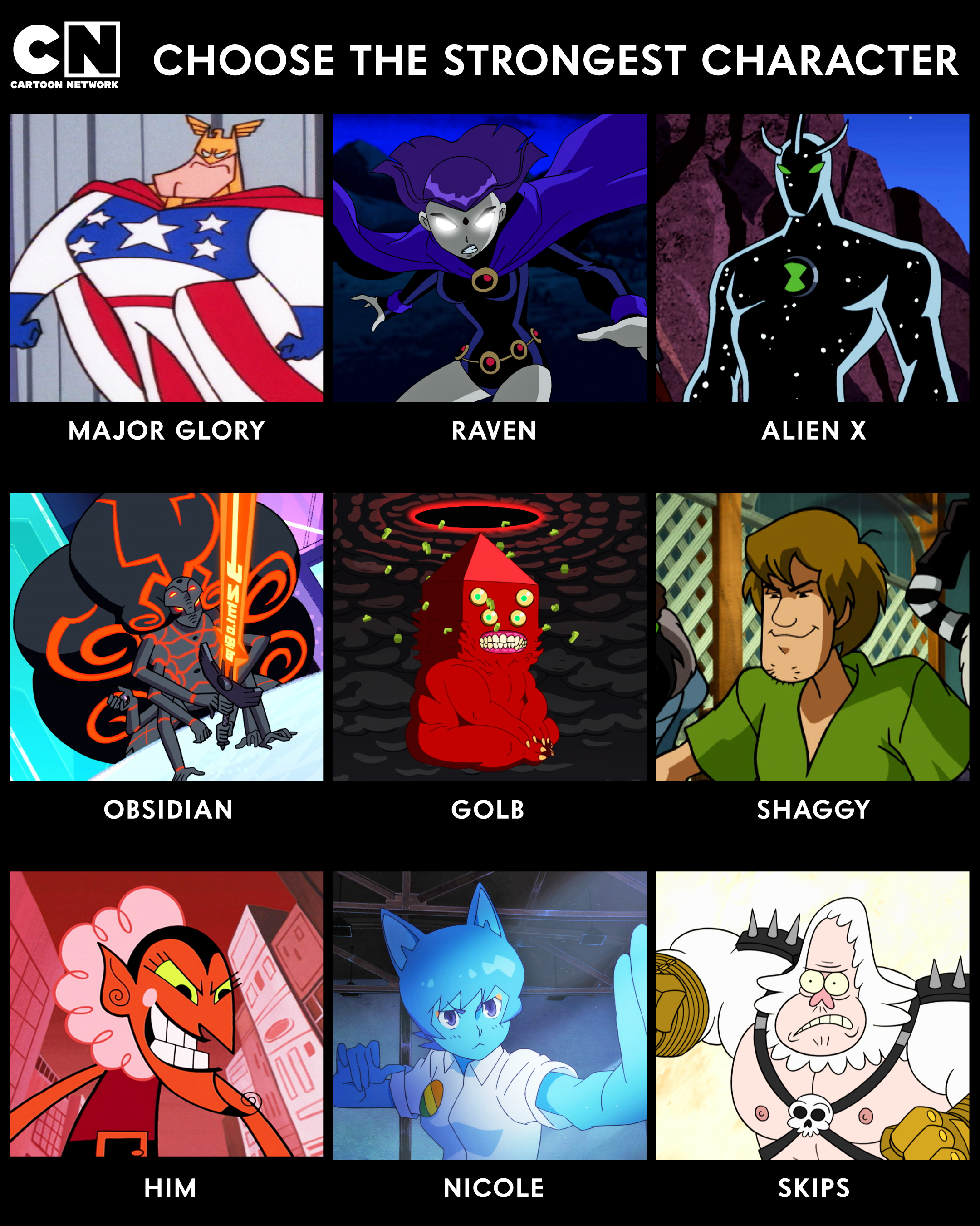 Cartoon Crave on X: 4 Cartoon Network shows. 2 must go. 2 can stay. What  are your picks? 👀  / X