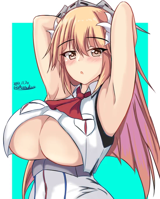 ブルックリンさん#艦これ版深夜の真剣お絵描き60分一本勝負#艦これ版真剣お絵描き60分一本勝負_20221130#ブルックリン 
