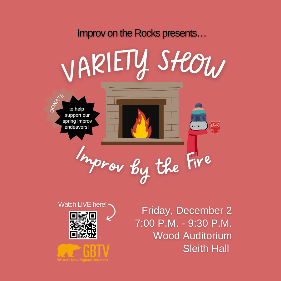 WNE_Involvement's tweet photo. Join Improv on the Rocks for a fun night of improv, sketch comedy, and never-ending goofiness! https://t.co/uTrydlQE6c