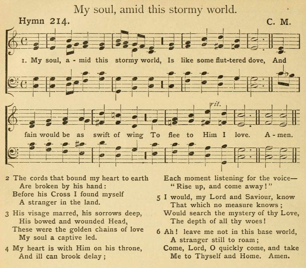 RCChapmanQuotes's tweet image. &quot;My Soul Amid This Stormy World&quot; - R. C. Chapman, 1837 
[Beautiful, heartfelt poetry of the expectant soul!]