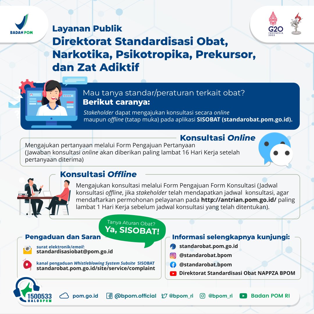 BPOM_RI's tweet photo. SahabatBPOM. tahukah kamu apa saja pelayanan publik untuk komoditi obat yang tersedia di BPOM?
Simak Infografis berikut ini, #SahabatBPOM bisa temukan jawabannya disini.
#ObatAman
#PelayananBPOM
#SeputarBPOM
#BPOMRI
#HALOBPOM https://t.co/mylTsZtE1P