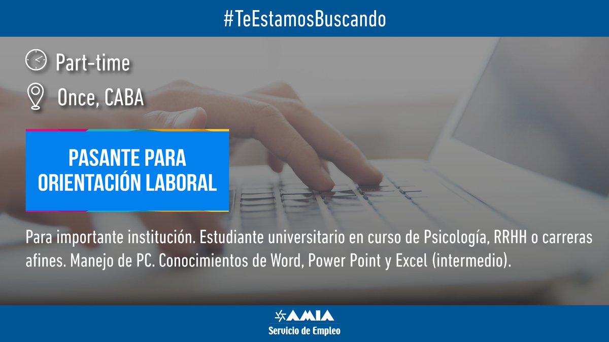 Servicio de Empleo AMIA tweet media
