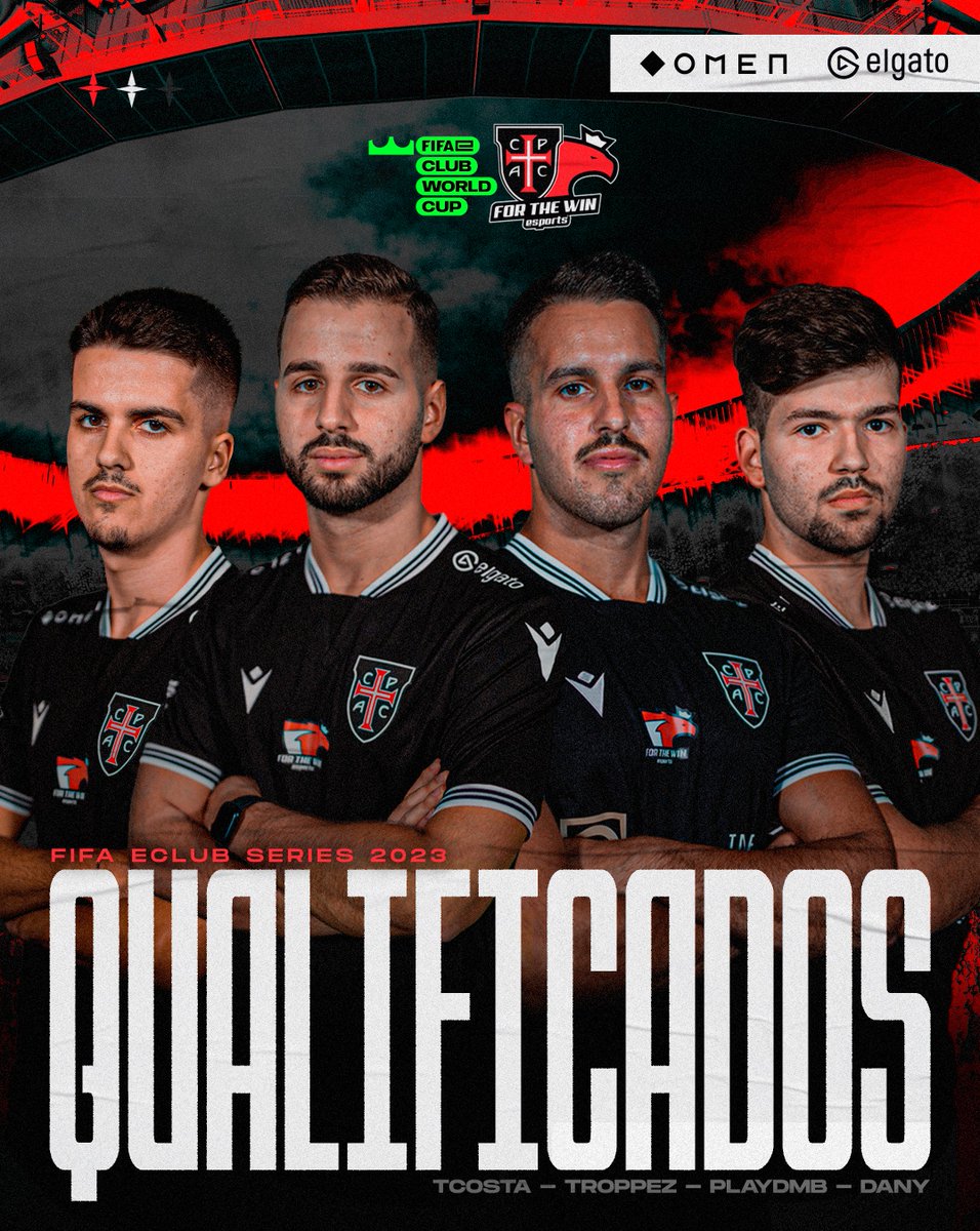 𝘼𝙋𝙐𝙍𝘼𝘿𝙊𝙎 𝙋𝘼𝙍𝘼 𝙊 <a href="/FIFAe/">FIFAe</a> 𝘾𝙇𝙐𝘽 𝙎𝙀𝙍𝙄𝙀𝙎 𝟮𝟬𝟮𝟯 🔥 

Sabe mais em 👇
🔗 ftw.army/qualfifaeclubs…

#ftwesports #ftwarmy #ftwfifa #ftwcpfifa #OMENFTW #elgatoFTW #voamosjuntos