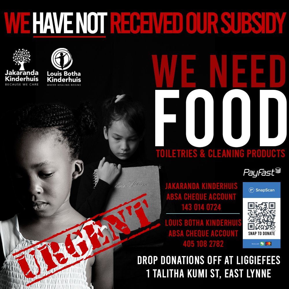 Louis Botha Kinderhuis (@lkinderhuis) on Twitter photo 