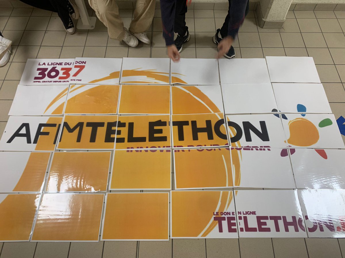 J-2: #téléthon2022 à <a href="/LyceeSWeil21/">Lycée Simone WEIL- Dijon</a> à <a href="/dijon/">Ville de Dijon</a>
   En pleine préparation et répétition pour  l'affichage! <a href="/radiofrance/">Radio France</a> <a href="/Fond_LaPoste/">Fondation La Poste</a> <a href="/Fondation_EDF/">Fondation groupe EDF</a>
 <a href="/bfc_region/">Région Bourgogne-Franche-Comté</a> <a href="/Telethon_France/">AFM-Téléthon</a>