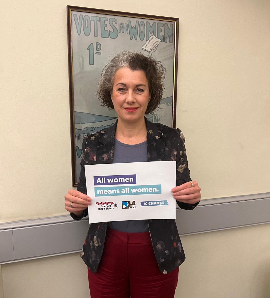 I’m in solidarity with <a href="/SBSisters/">Southall Black Sisters</a> <a href="/lawrsuk/">Latin American Women's Rights Service - LAWRS</a> &amp; <a href="/ICChangeUK/">IC Change</a> in their call for the Government to embrace the #IstanbulConvention and make sure migrant women are not cut off from vital protections #AllWomenMeansAllWomen #16DaysofActivism