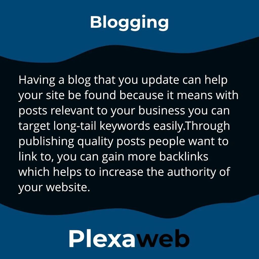 #seotip - not utilising a blog but looking to gain more traffic? Might be something to look into

#blog #blogging #wordpress #webdevelopment #webdesign #webdeveloper #webdesigner #webhostingservices #webhosting #webhostingprovider #newforest #Southampton #hampshire #smallbus…