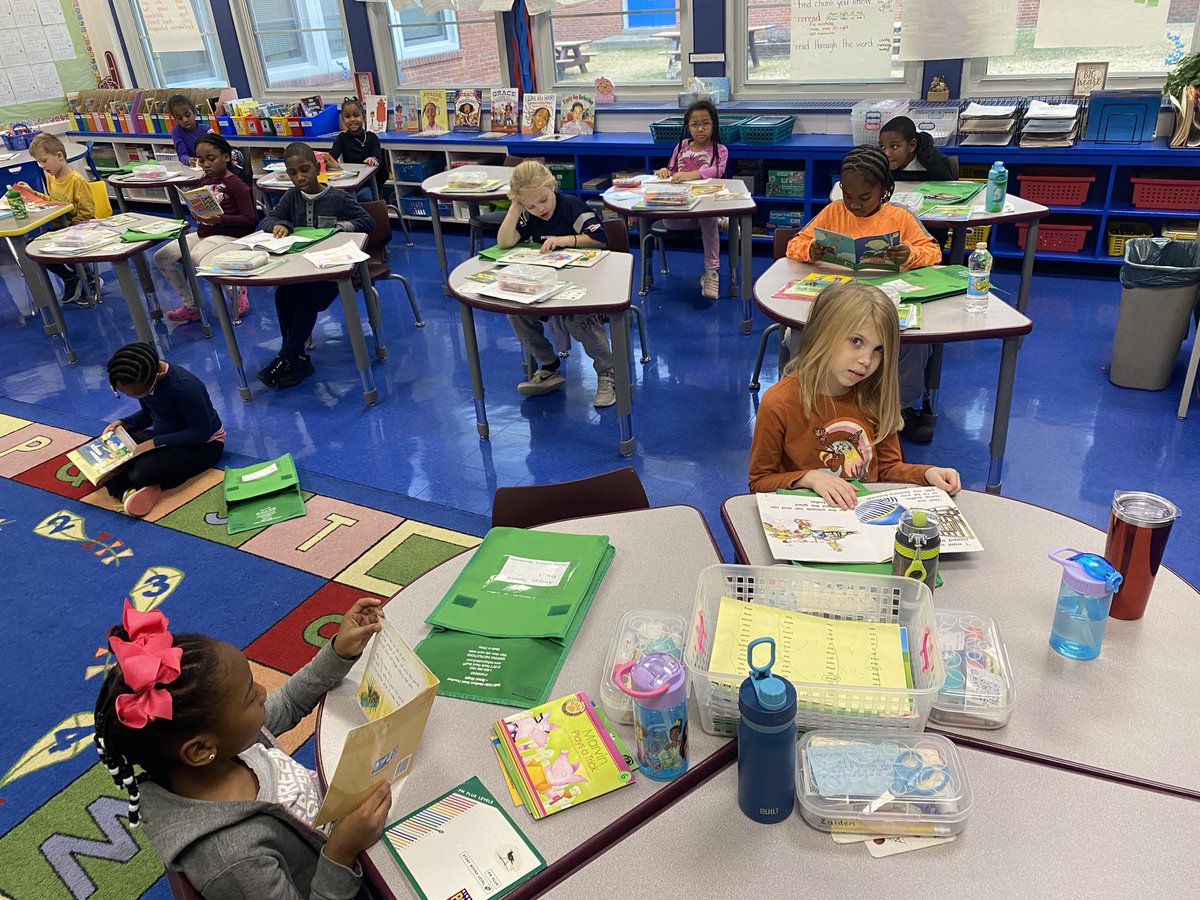 Few things bring me more joy than an entire class loving the books they are reading.