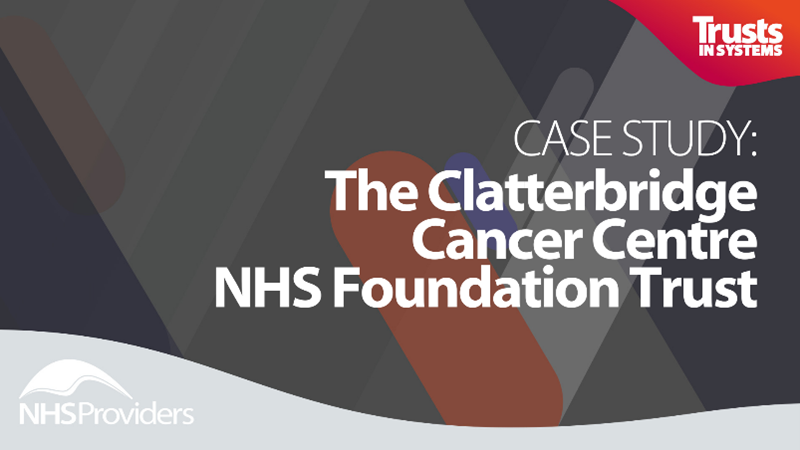 ❓ What did the pandemic teach us about the role system working can play in cancer care? Read our new #ProvidersDeliver report to learn how @CCCNHS have been working with partners to improve quality of care and patient experience.

#Trustsinsystems

📄 bit.ly/3OSxUor