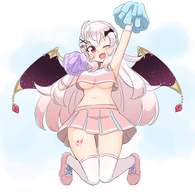 チアガールと聞いて #あーとちえる 