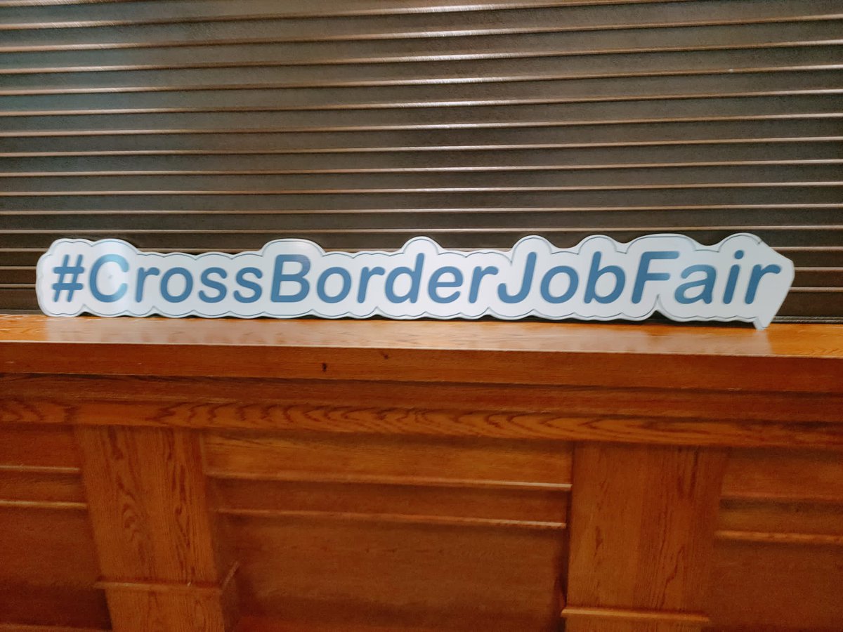 nwrc_college's tweet photo. Delighted to be exhibiting at today's North West Jobs Fair in Buncrana, providing information on our range of learning opportunities including our latest Higher Level Apprenticeships courses - applications for all our University level courses are OPEN!
#CrossBorderJobFair https://t.co/t4uzXNU3Jp